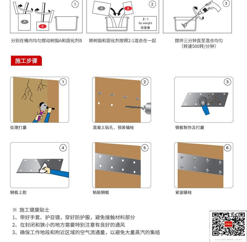 包钢灞桥粘钢加固施工过程